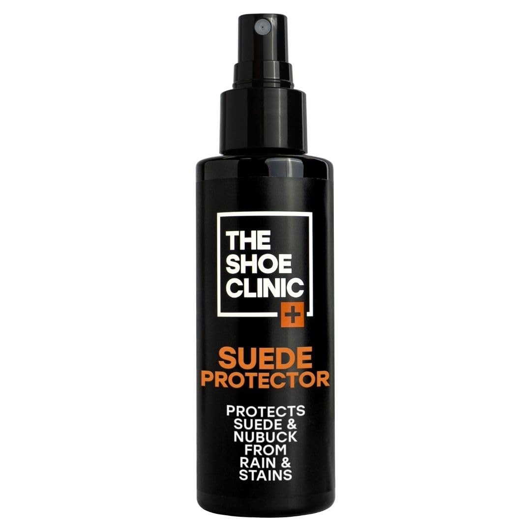 Suede Protector Spray for Suede & Nubuck Leather | Stain, Dirt & Rain Water Protection | Waterproof Shoe Protector Spray for Shoes, Boots & Trainers | 125ml