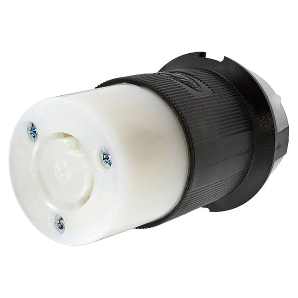 Amazon.com: Hubbell HBL2323 Locking Connector, 20 amp, 250V, L6