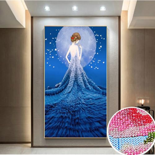 Broderie de perles anime girl Taxpy pour sublimer votre décoration de salon