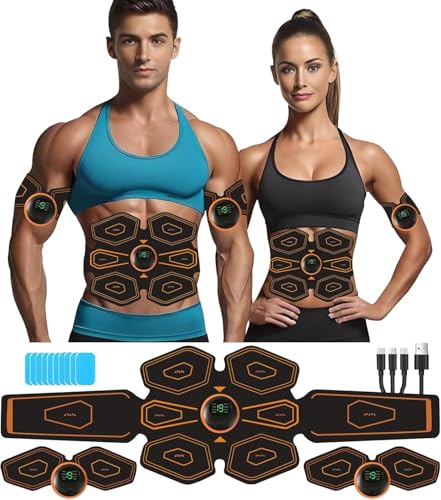 AILEDA EMS bauchmuskeltrainer,Sicher Effektiv Schneller EMS Trainingsgerät...
