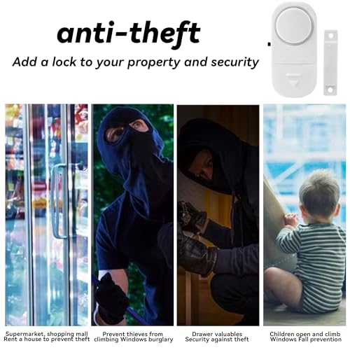 Allarme Casa Set da 4: Nizirioo Allarme per