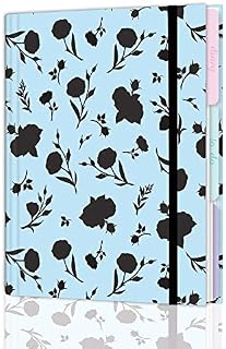 Elegant planner/dairy, Weekly and daily planner, Work planner, Daily To Do list notebook, Weekly planner pad with HardCover and Elastic Closure, Size 16,5  22,5 cm (Colorful1)