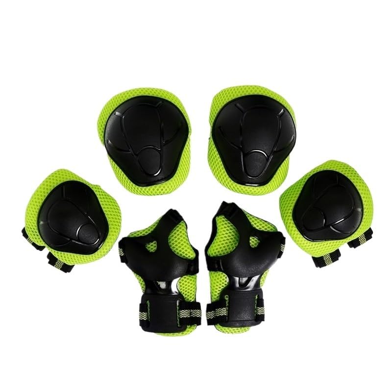 Ensemble de coudières et genouillères for enfants de 3 à 9 ans, 6 pièces, genouillères, cyclisme, patinage à roulettes, équipement de protection, Sport, attelle de sécurité for les mains et les poigne