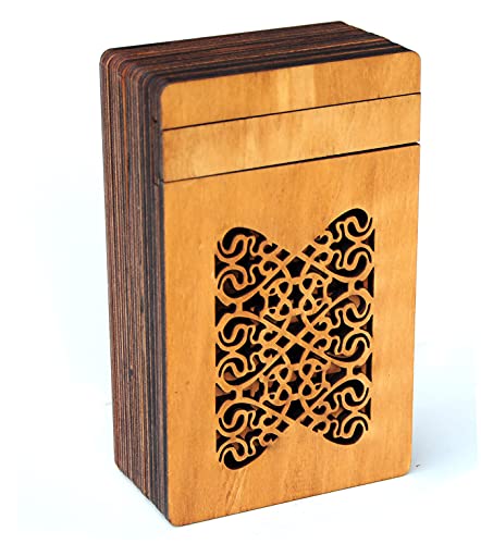 Logica Spiele Art. Medicis Geheimbox - Geduldspiel aus Holz - Geheimbox aus Holz - Schwierigkeit 5/6 - Kollektion Leonardo da Vinci Cover