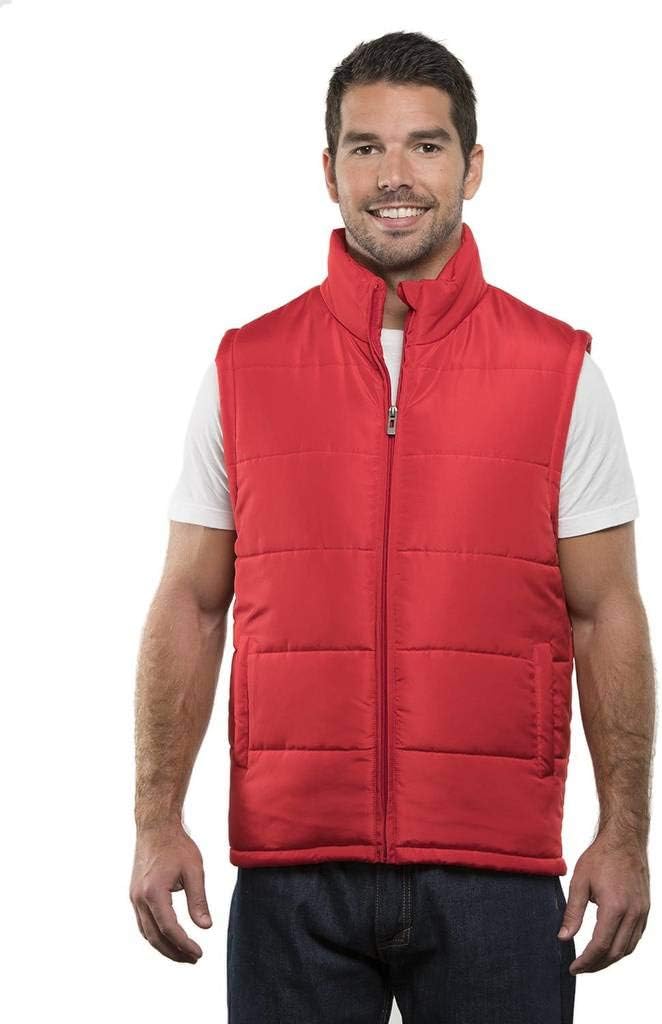 Burnside Adult Puffer Vest XL RED