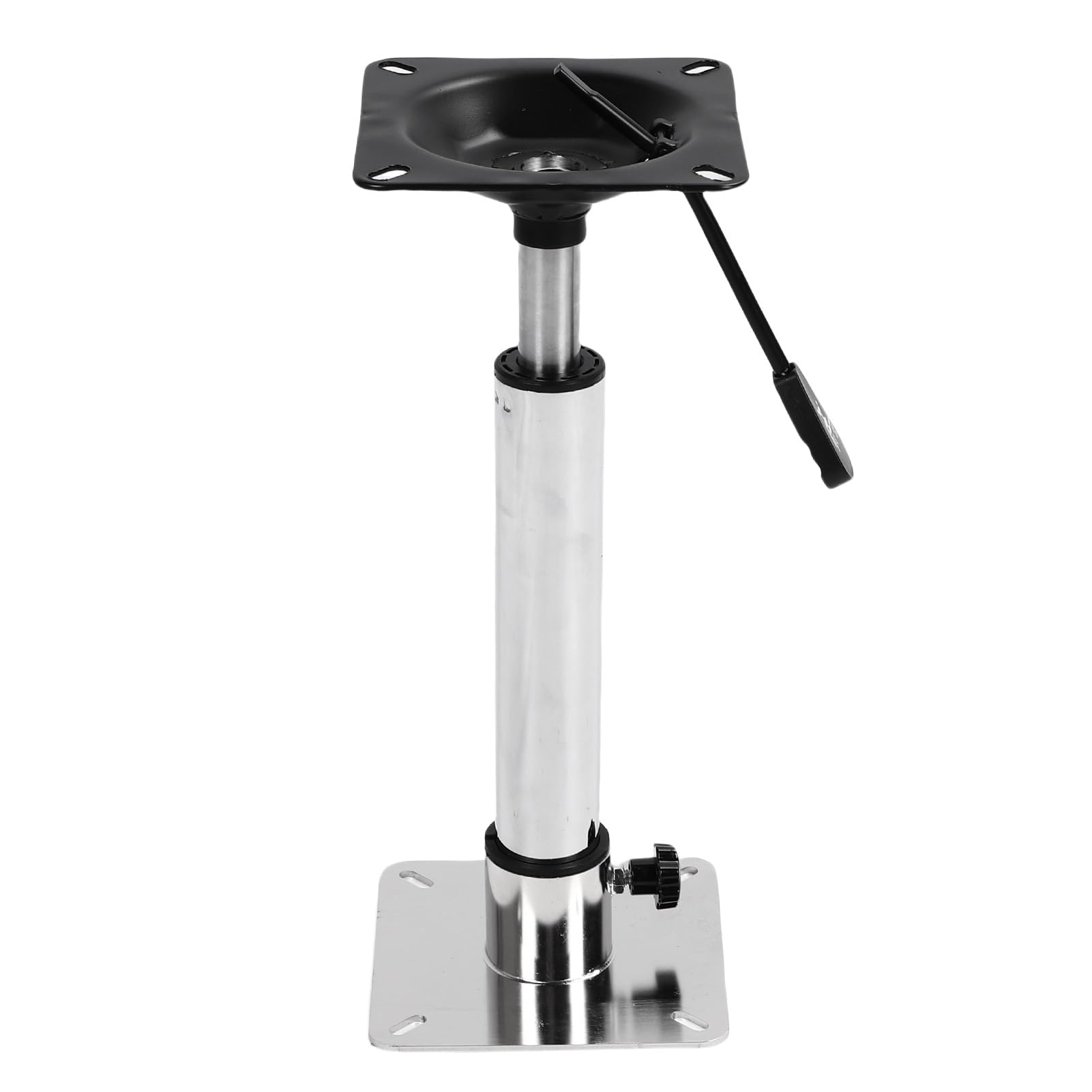 Kit di montaggio su base per sedile barca in acciaio inox, design filettato girevole a 360°, supporto rimovibile con dadi di fissaggio per yacht,