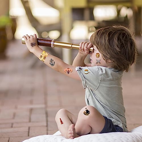 Qunkun Set di 32 pensierini pirati per compleanno