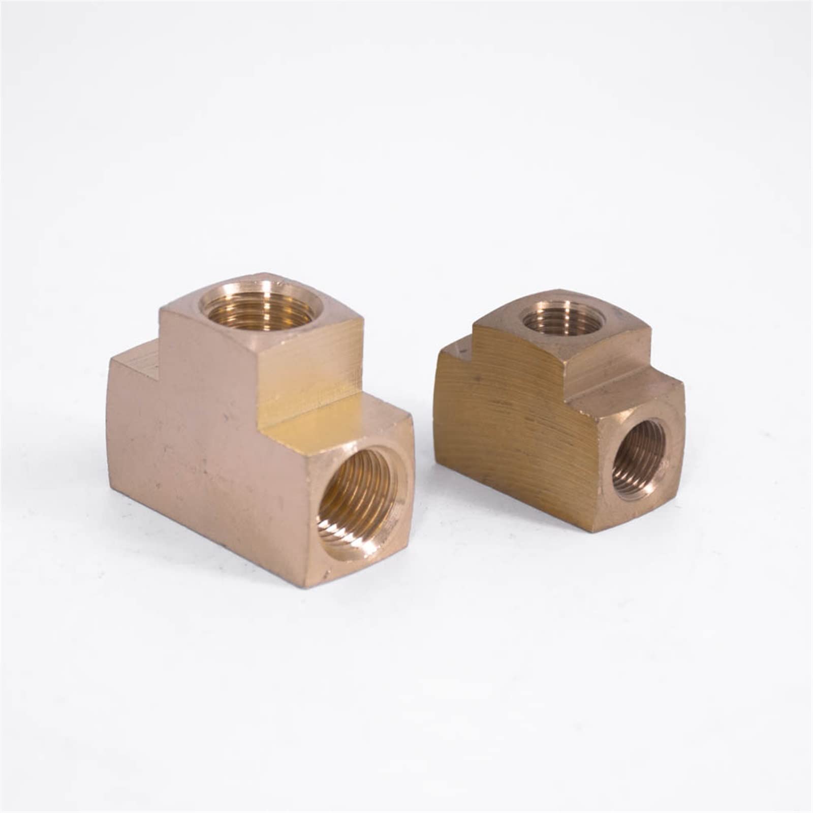 Raccordi a Barra per Tubi Flessibili, Raccordo a T NPT Femmina in Ottone, Diverse Misure(1/2inch)