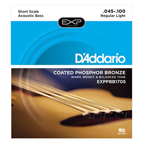 D'Addario ダダリオ アコースティックベース弦 EXPコーティング フォスファーブロンズ EXPPBB170S Short 【国内正規品】