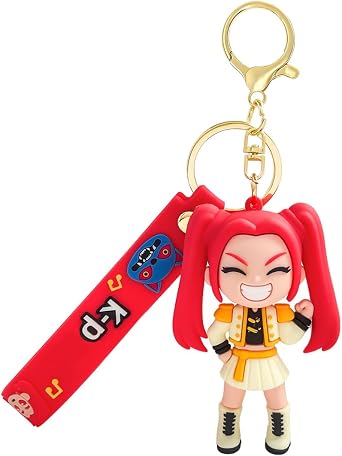 Kpop Cute Keychains, Mini Doll Figurine Collectibles Fun Keyring Jewelry Toy Gifts for Fans Kp2