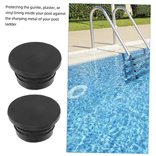 Tapones para escalera de piscina de caucho miniatura 4