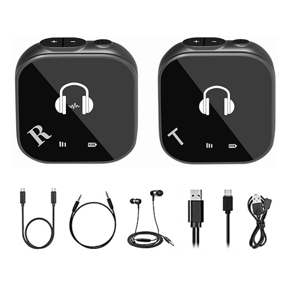 5.8G Stereo-IEM-System unterstützt Kopfhörer, Mobiltelefone, Lautsprecher, Soundkarten für Studio-Live-Auftritte und Musiker