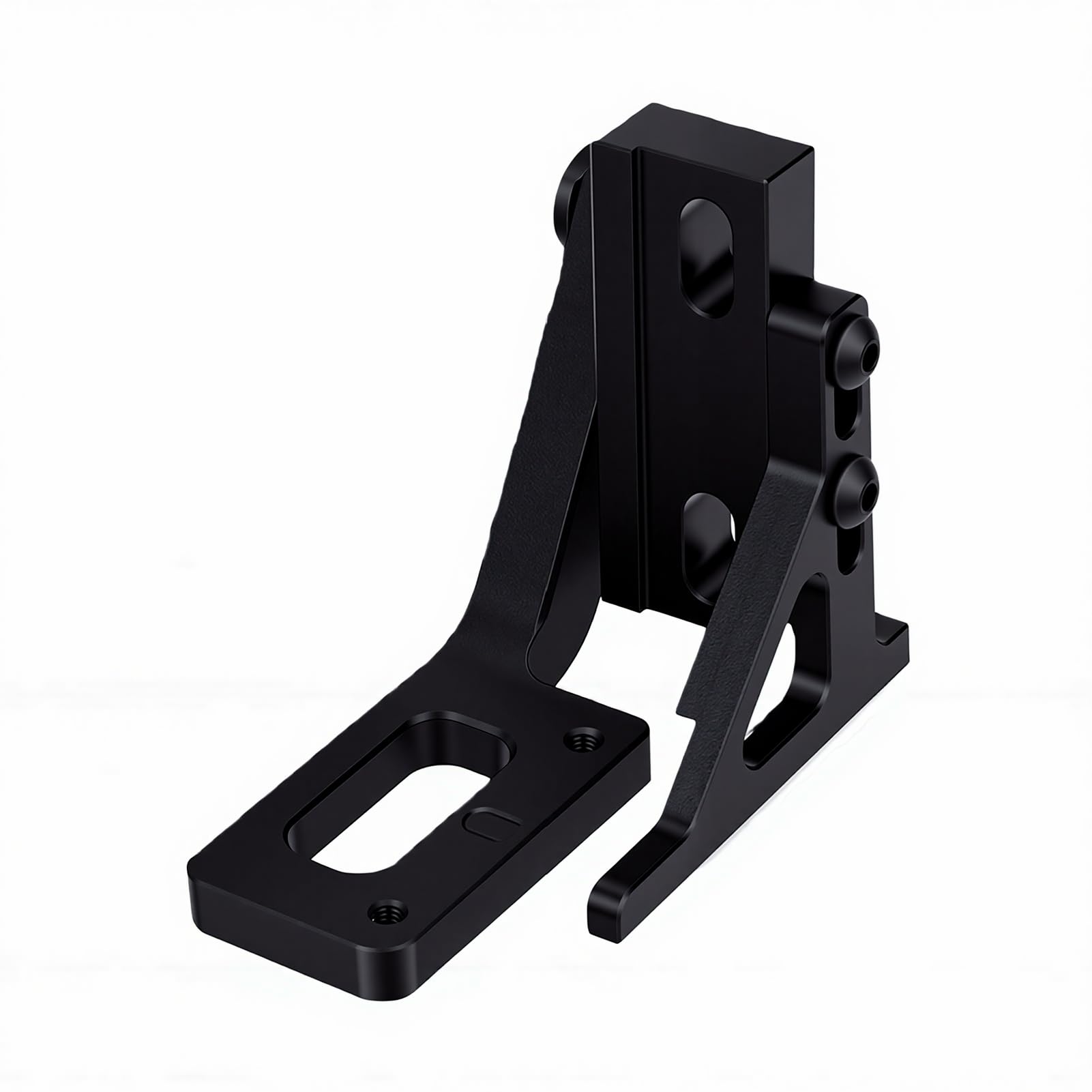 Metalowy Zawias Drzwiowy do Drukarki 3D Pasujący do 180 270 Stopni | Stop Aluminium Obrabiany CNC, Regulowany Obrót, Zapobiega Ugięciu Drzwi, Zawiera Narzędzia Montażowe