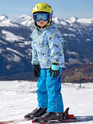 Image of Bencailor 3 Pairs Kids Ski Gloves Children Winter Gloves