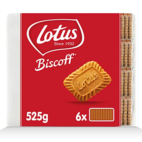 Lotus Biscoff - Biscuit Original - speculoos - 6 Paquets - 525g