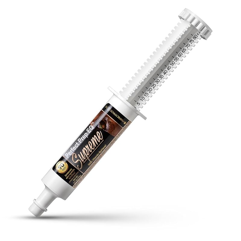Suplemento calmante em pasta para equinos Perfect Products Perfect Prep EQ Supreme, 80 mL