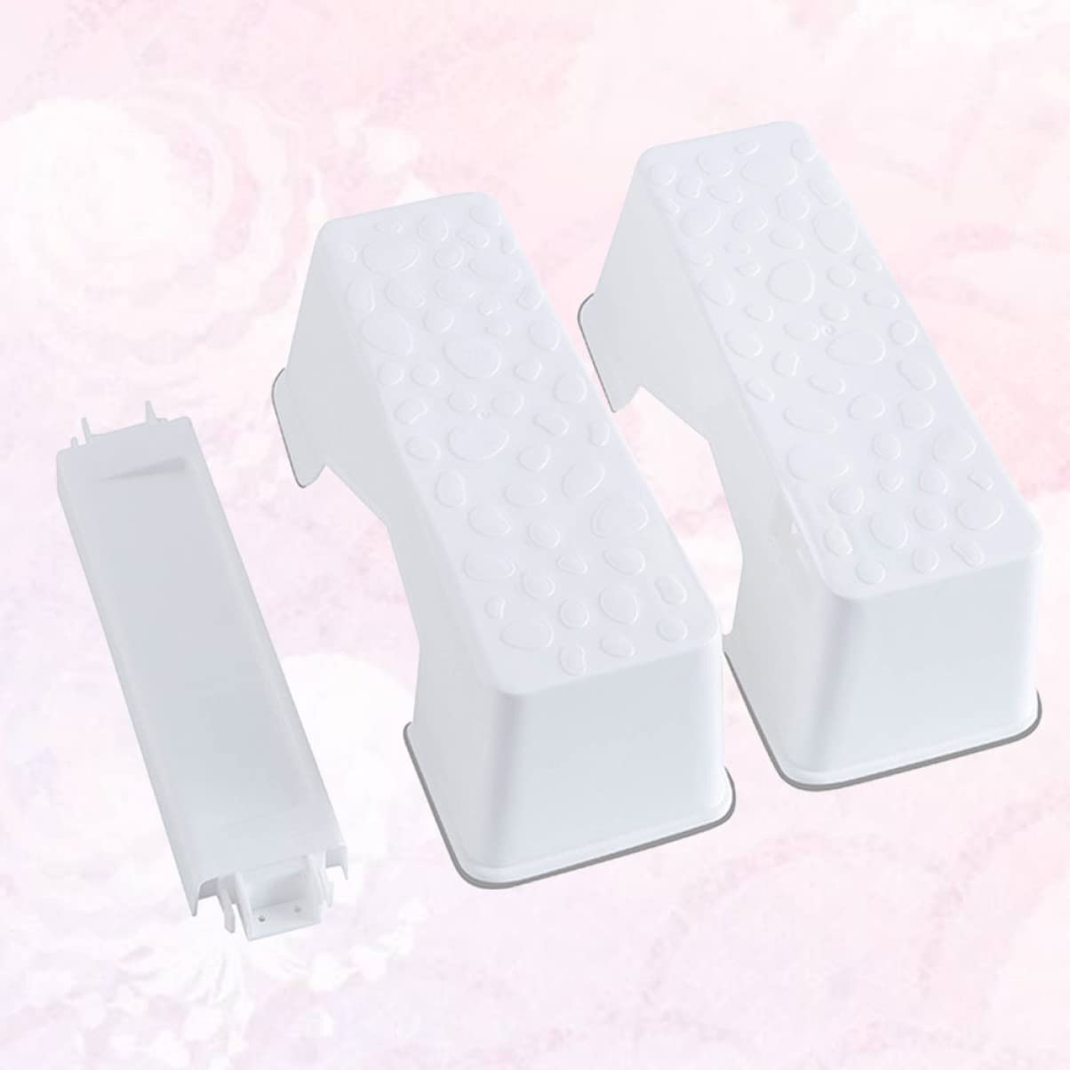 Beatifufu 1Pc Detachable Toilet Squatting Stool for Adults Slip Footstool for Bathroom Stable Design for Healthy Posture Portable and Easy to Install