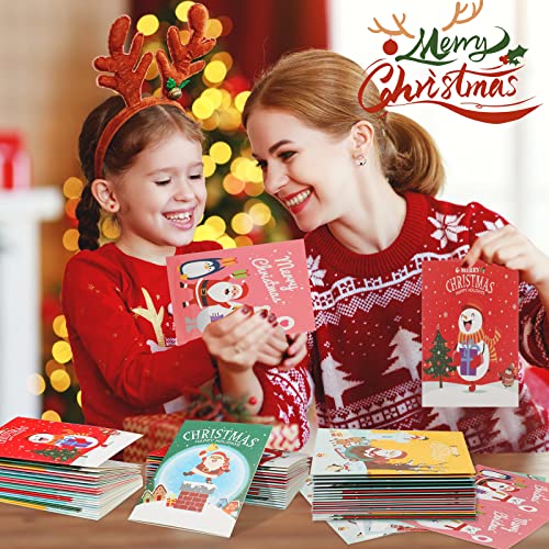 Crtiin CRTIIN-988 48 Pcs Christmas Coloring Books For Kids Christmas Party Favors Stocking Stuffers Holiday Xmas Gifts Goodie Bags Filler School Classroom Activity Party Supplies Teachers Daycare thumb #6