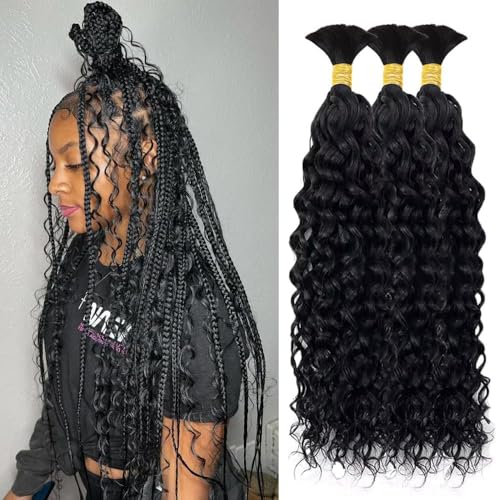 Bangxunk Water Wave Bulk Braiding Hair