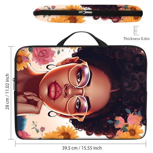 Funda para laptop 15 pulgadas con asa y protección miniatura 4