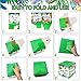KiDEPOCH Diaper Raffle Game: Safari Diaper Raffle Tickets with Holder Box, 50 PCS, Baby Shower Party Decorations, Safari & Woodland Animals Theme, All Ages