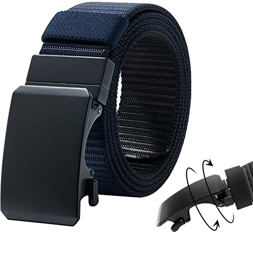 LionVII Ratchet Belts for Men - 2 Colors in 1 Double-sided 1 3/8