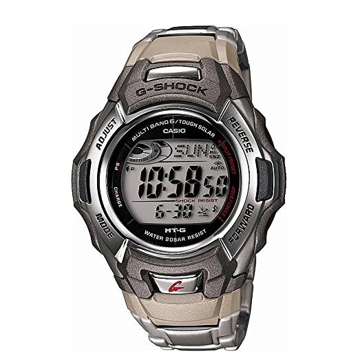 Casio Men's G-Shock MTGM900DA-8CR Tough Solar Atomic Stainless Steel Sport Watch