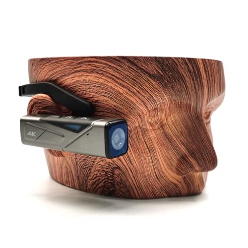 Image of 4K 60FPS /30FPS Camcorder, Head Mounted Camera, Wearable Video Camera, 2 Axis Anti Shake Stabilizer, Vlog Camera, APP Connection, 20MP Autofocus