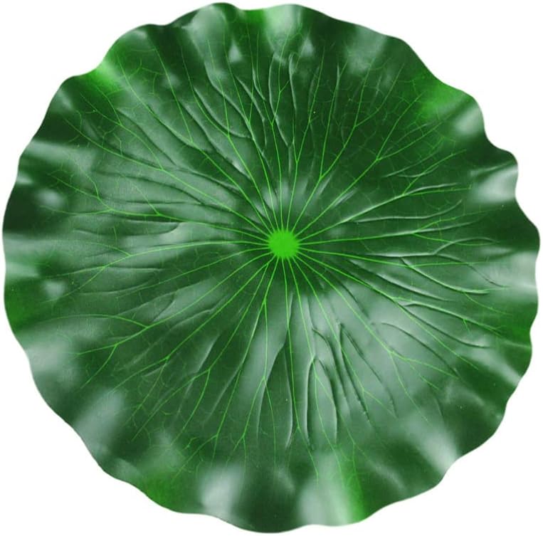 DOITOOL Lily Pads for Ponds Artificial Floating Foam Lotus