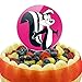 Acrylic Looney Tunes Pepe Le Pew Cake Topper Party Decoration for Wedding Anniversary Birthday Graduation