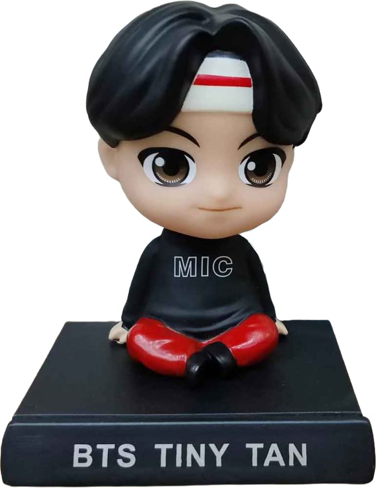 RVM Toys BTS Jin Bobble Head for Car Dashboard with Mobile Holder Action Figure Toys Collectible Bobble Showpiece for Office Desk Table Top Toy for Kids and Adults Multicolor (B0B9L7ZRXZ) Amazon Price History, Amazon Price Tracker