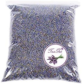 TooGet Flores secas naturales fragantes de lavanda al por mayor, grado ultra azul, 1/2 libra