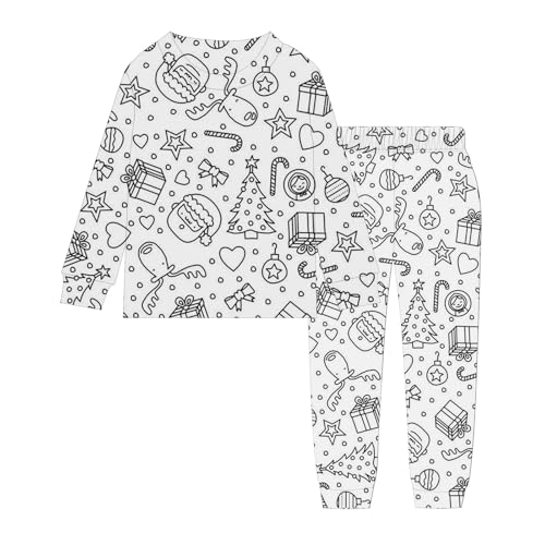 Juego de ropa para el hogar pintado a mano para niños, juego creativo para colorear, llevar niños y niñas, actividades de pintura, relajación, creatividad, promoción, Blanco, 4-5 años