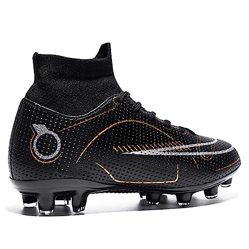 Indoor Soccer Shoes Kids Zapatos Para Futbol De Niños Boys Soccer Cleats Girls Football Cleats Turf Soccer Shoes Black #TOP3