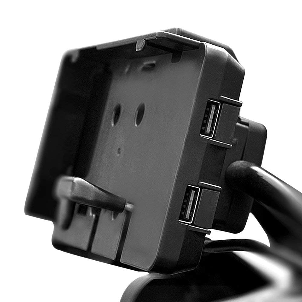 Support GPS/téléphone Pour Moto Yamaha Tracer 700/7/GT (2016-2022) - Fixation Sur Tube, Métal, Noir - 9
