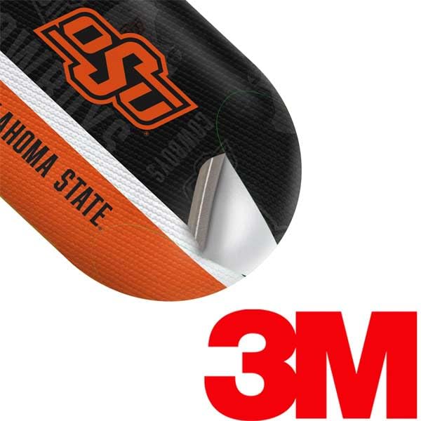 Skinit Decal Audio Skin Compatible with Galaxy Buds Plus - Officially Licensed Oklahoma State University Split Jersey Design