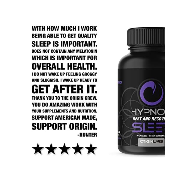 Hypnos-Sleep-by-Origin-Labs-Rest-and-Recovery-Sleep-Aids-for-Adults-Sleep-Supplements-Recovery-Supplements-Health-Supplements-Sleeping-Pills-Valerian-Root-90-Capsules Jocko Fuel Good Night Natural Sleep Aid for Adults - Sleeping Pills for Rest & Recovery, Non-Habit Forming with Magnesium, Lavender & Valerian Root (90 Capsules)