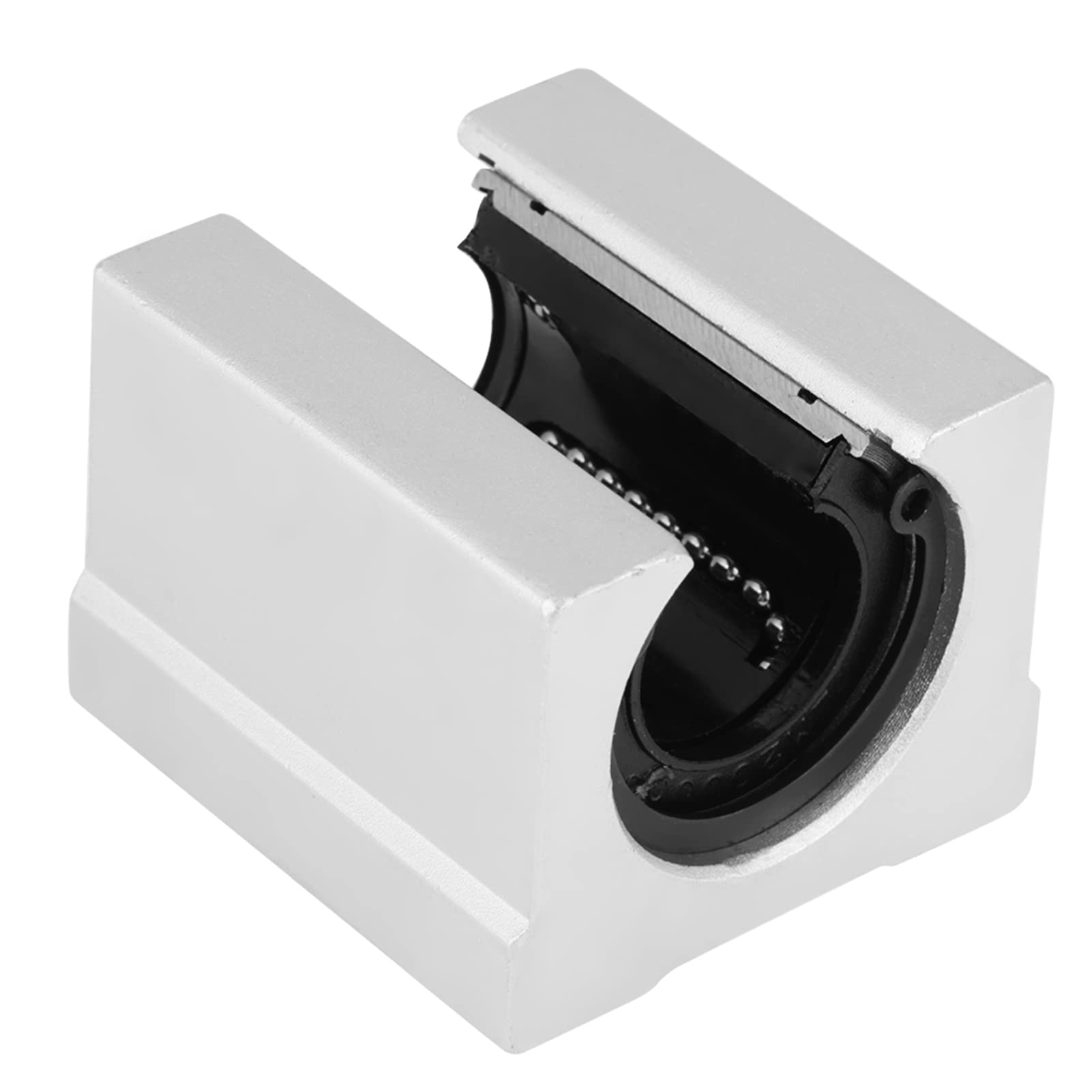 20mm Slide Bearing, 39mm Liner Motion Block, 4pcs Aluminum Alloy Open Type Bearing for 3D Printer, Engraving Machine