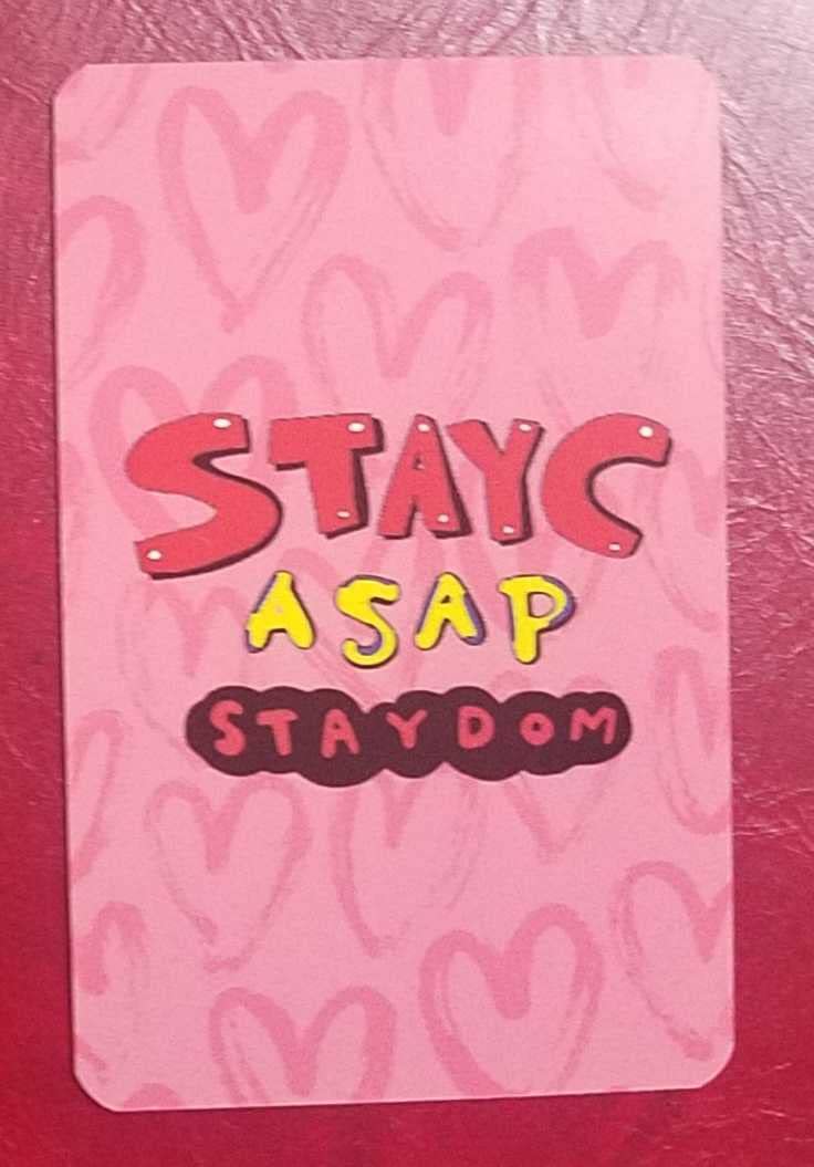 Amazon.co.jp: STAYC シウン STAYDOM トレカ MOKKET SHOP特典 ヨントン