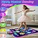 MOMUSE Kids Dance Mat with Display & Lockable Levels, 2 Challenge Modes Electronic Dance Pad 6 Volume Levels Built-in Music Toy Musical Mat, Christmas Birthday Gift for 3-12 Years Girls Boys