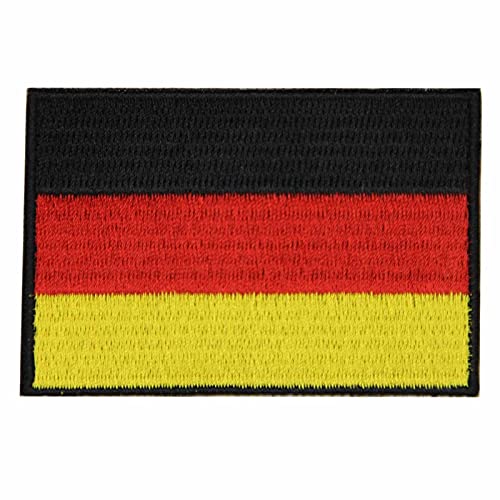 baum-m gmbh Écusson brodé drapeau de l'Allemagne 40 x 60 mm Cover