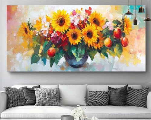 Broderie Diamant Kit Complet 5D DIY - Tournesol Diamond Painting XXL M930