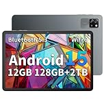 Blackview Tab60 WiFi Tablet Android 15, 12GB+128GB(TF 2TB) Tavoletta Octa-core WiFi 6, Tablet 10 Pollici 5100mAh 8MP+5MP Widevine L1, Bluetooth 5.2, Gemini AI,GMS, Modalità PC Multi-finestra