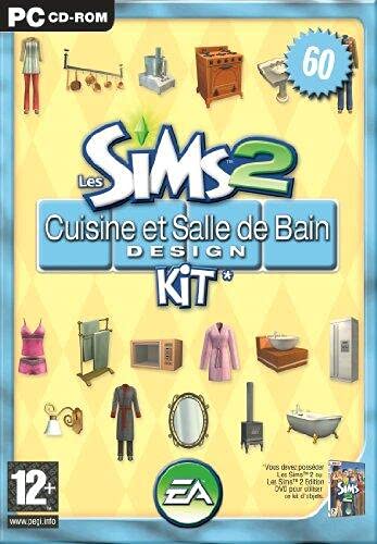 Les Sims 2 Cuisine & Salle de Bain mobilier design et rétro