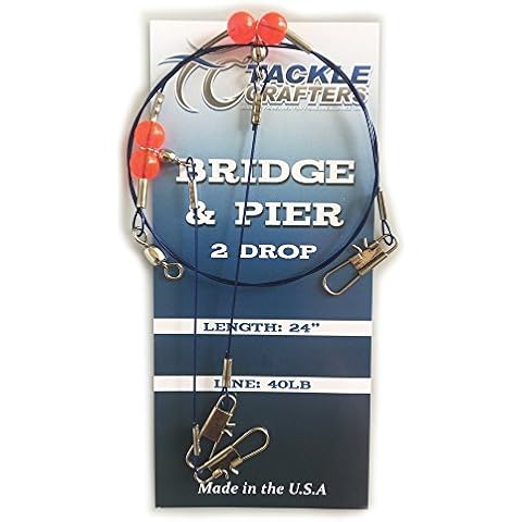 Bridge and Pier Rig 2 Drop 12 Pack - TACKLE CRAFTERS Cover