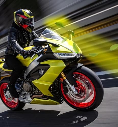 Pare-brise réglable moto RS660 évite fatigue et éblouissement