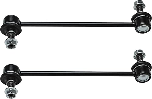 Detroit Axle - 2 barras estabilizadoras delanteras para Kia Sportage 2005-2010, Hyundai Tucson 2005-2009, recambio de eslabones de extremo de barra
