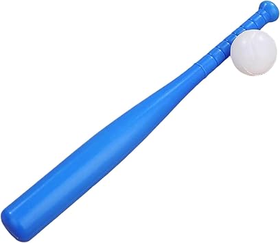 Kids Batting Ball Bat | Lightweight PVC Skill Training Baseball Bat | Backyard Practice Games | for Kids, Girls, Boys, Indoor Use, Garden, Catching Games