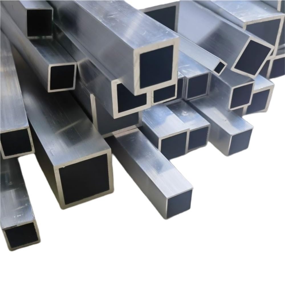 1 Stück hohles Aluminiumlegierungsrohr, Breite 6–50 mm, Länge 300/500 mm, rechteckiges Profil-Aluminiumrohr(300 * 38 * 25 * 1MM)