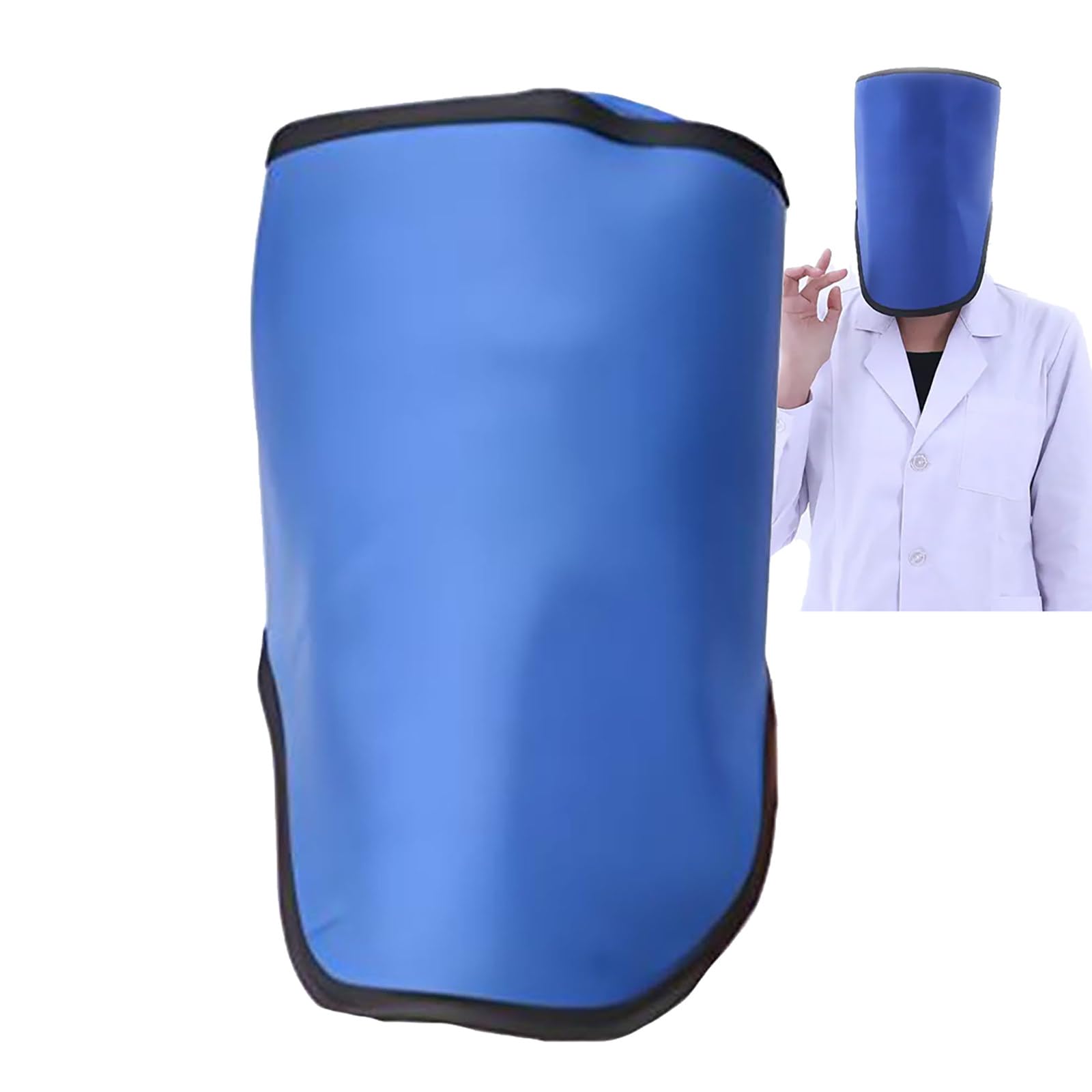 Chapeau En Plomb Pour La Protection De La TêTe Et Du Visage Contre Les Rayons X, Masque De Protection Contre Les Radiations 0,35/0,5 Mmpb Pour Le Visage Et La ThyroïDe Chapeau En Plomb,0.5mmpb